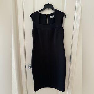 Calvin Klein size 6 black dress